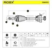 RIDEX Tahrik mili Ön Aks Sol, 630mm — 2003 Nissan Kubistar (2)