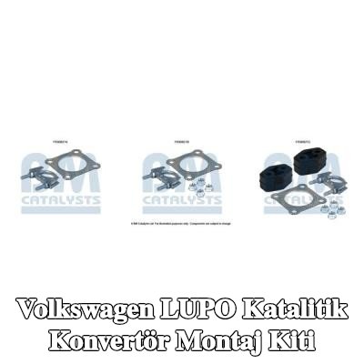 BM CATALYSTS Katalitik konvertör montaj kiti — Volkswagen Lupo