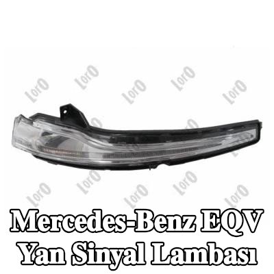 ABAKUS Yan sinyal Dış Ayna, Sağ ön, krom, ampul yuvası olmadan — Mercedes-Benz Eqv