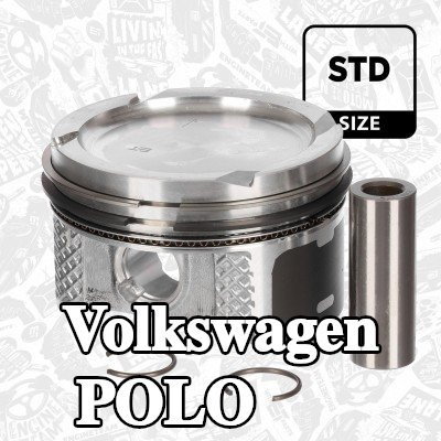 ET ENGINETEAM مكبس مزود بحلقات مكبس — 2002 Volkswagen Polo
