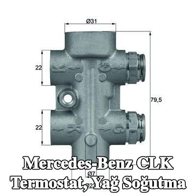 MAHLE Termostat, yağ soğutma — Mercedes-Benz Clk