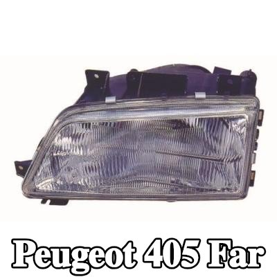 ABAKUS Far Sol, H4, ampul içermez — Peugeot 405