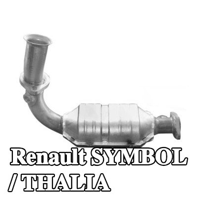 VEGAZ محول حفاز مع مواد التثبيت/التركيب, مع قطع التركيب — 2000 Renault Symbol / Thalia