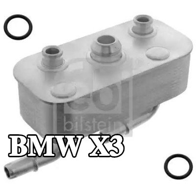 FEBI BILSTEIN مبرد زيت ناقل الحركة الأوتوماتيكي مع حلقات مانعة للتسرب — 2003 BMW X3