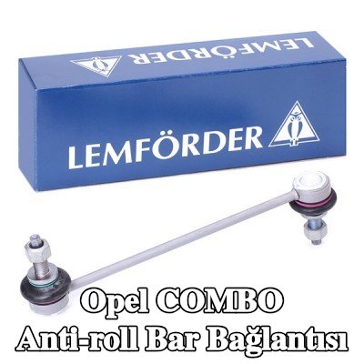 LEMFÖRDER Ön aks sol anti-roll bar bağlantısı, Ön Aks Sağ, aksesuarlarla — Opel Combo