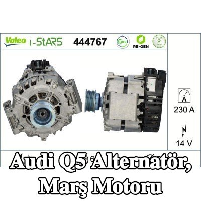 VALEO Alternatör, marş motoru — Audi Q5