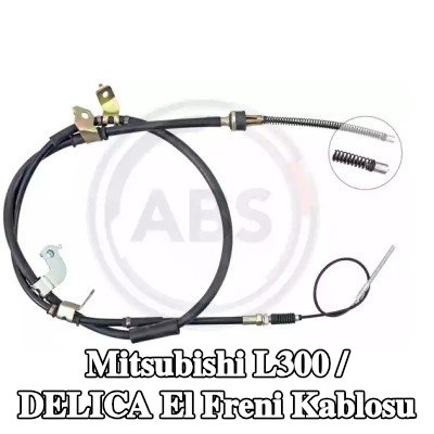 A.B.S. El freni kablosu 2218mm, 2220mm — Mitsubishi L300 / Delica