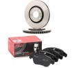 BREMBO Fren diskleri ve balataları seti Prime, içten havalandırmalı — Citroën Ds4 (1)