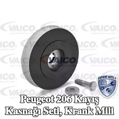 VAICO Kayış Kasnağı Seti, krank mili EXPERT KITS + — 2000 Peugeot 206