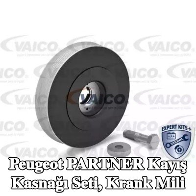 VAICO Kayış Kasnağı Seti, krank mili EXPERT KITS + — 2000 Peugeot Partner