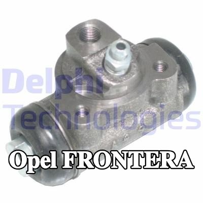 DELPHI أسطوانة فرامل العجلة بدون منظم مدمج — Opel Frontera