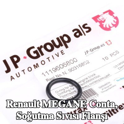 JP GROUP Conta, soğutma sıvısı flanşı — Renault Megane