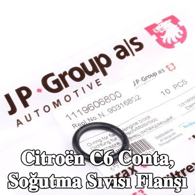 JP GROUP Conta, soğutma sıvısı flanşı — Citroën C6