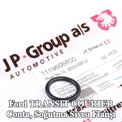 JP GROUP Conta, soğutma sıvısı flanşı — Ford Transit Courier
