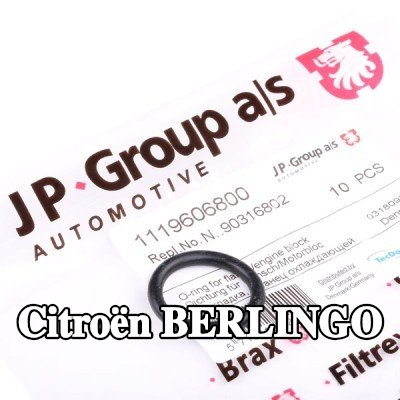 JP GROUP حشية، شفة سائل التبريد — Citroën Berlingo