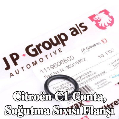 JP GROUP Conta, soğutma sıvısı flanşı — Citroën C1