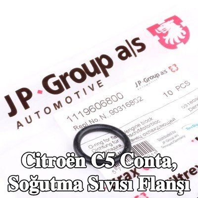 JP GROUP Conta, soğutma sıvısı flanşı — Citroën C5