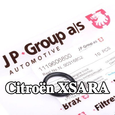 JP GROUP حشية، شفة سائل التبريد — Citroën Xsara