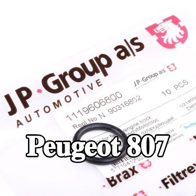 JP GROUP حشية، شفة سائل التبريد — Peugeot 807