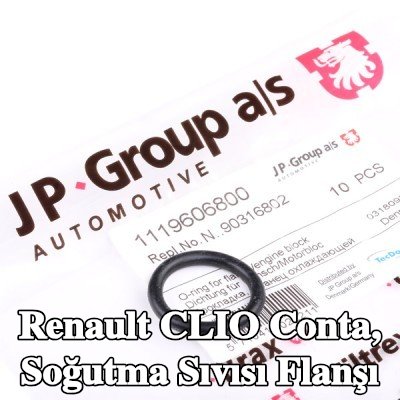 JP GROUP Conta, soğutma sıvısı flanşı — Renault Clio