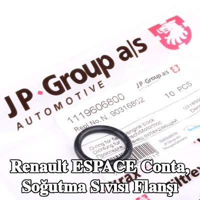 JP GROUP Conta, soğutma sıvısı flanşı — 2012 Renault Espace