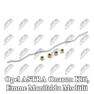 NTY Onarım kiti, emme manifoldu modülü — Opel Astra