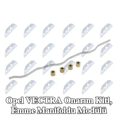 NTY Onarım kiti, emme manifoldu modülü — Opel Vectra