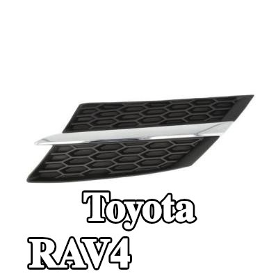 BLIC شبكة المبرد (الجانب الأيسر), كروم/أسود — 2012 Toyota Rav4
