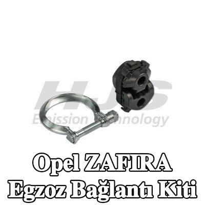 HJS Kelepçeli egzoz bağlantı kiti — Opel Zafira