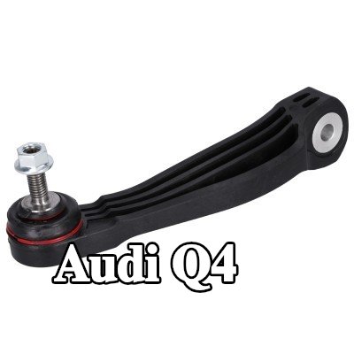 FEBI BILSTEIN وصلة قضيب مانع الانقلاب المحور الخلفي الأيمن, 174mm, بلاستيك — Audi Q4