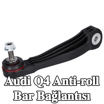 FEBI BILSTEIN Stabilizatör kolu Arka Aks Sağ, 174mm, Plastik — Audi Q4