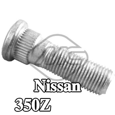 Metalcaucho برغي العجلة M12x1, 50 — Nissan 350z