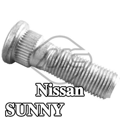Metalcaucho برغي العجلة M12x1, 50 — Nissan Sunny