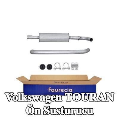 HELLA Ön susturucu Ön, montaj parçaları ile — Volkswagen Touran