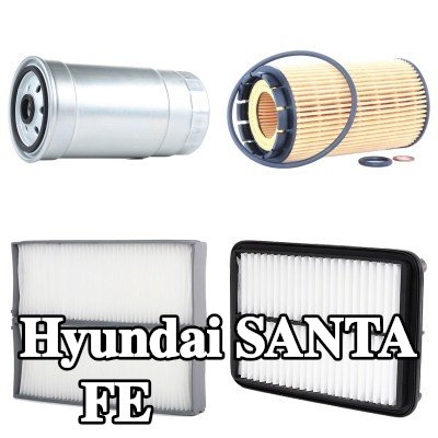 RIDEX مجموعة الفلاتر — 2002 Hyundai Santa Fe