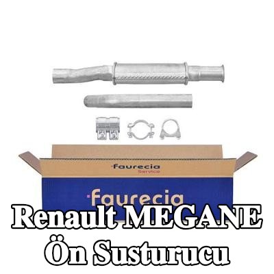 HELLA Ön susturucu Ön, montaj parçaları ile — 1997 Renault Megane