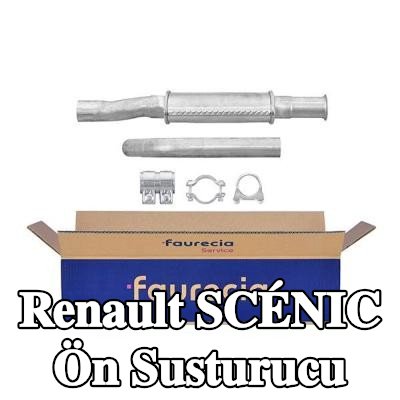 HELLA Ön susturucu Ön, montaj parçaları ile — 2002 Renault Scénic