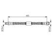 BOSCH Fren hortumu 455mm — Mercedes-Benz Cls (5)