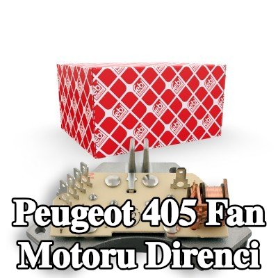 FEBI BILSTEIN Fan motoru direnci — Peugeot 405