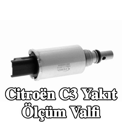 VEMO Yakıt ölçüm valfi Yüksek Basınçlı Pompa (düşük basınç tarafı) — 2002 Citroën C3