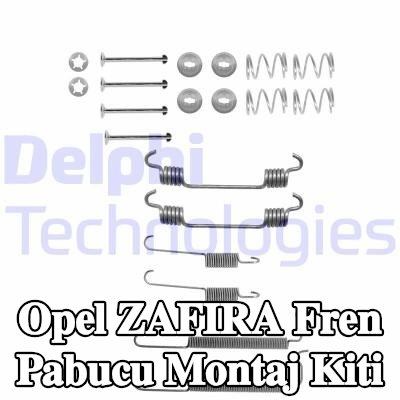 DELPHI Fren pabucu montaj kiti — Opel Zafira