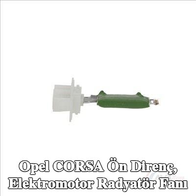 AVA COOLING SYSTEMS Ön direnç, elektromotor radyatör fanı — 1997 Opel Corsa