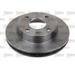VALEO Ön aks fren diski, Outer Diameter: 240mm, Havalandırmalı — Ford P 100 (3)