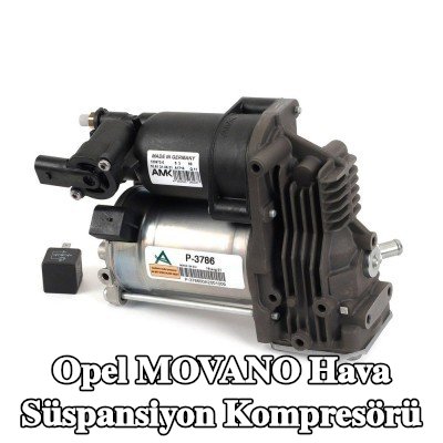 Arnott Hava süspansiyon kompresörü (Röle değişimi gereklidir), röle olmayan, kurutuculu — Opel Movano