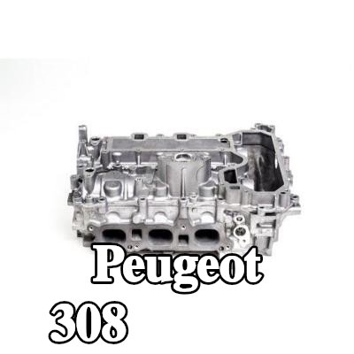 AMC رأس الأسطوانة مع موجهات الصمامات, مع مقاعد الصمامات, مع نوابض الصمامات, مع صمامات — Peugeot 308