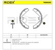 RIDEX Arka aks fren pabucu seti, 180mm, aksesuarlarla, konektör parçaları ile — Mercedes-Benz E-Class (5)