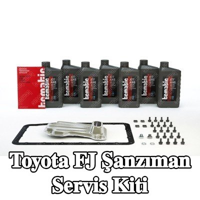 TCMATIC Şanzıman servis kiti Yağ Değişimi (boşaltma yoluyla), aksesuarlarla, standart yağ değişimi için yağ miktarı ile — Toyota Fj