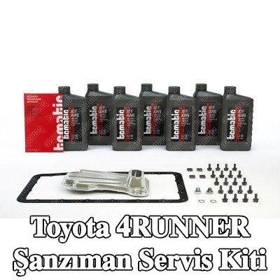 TCMATIC Şanzıman servis kiti Yağ Değişimi (boşaltma yoluyla), aksesuarlarla, standart yağ değişimi için yağ miktarı ile — Toyota 4runner