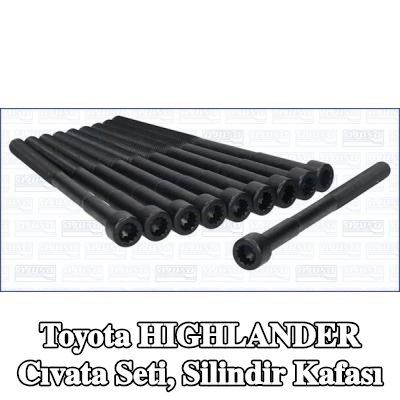 AJUSA Cıvata Kiti, silindir kafası M11, 163mm — 2002 Toyota Highlander