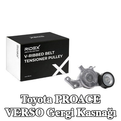RIDEX Gergi kasnağı Dış Çap: 60mm — Toyota Proace Verso